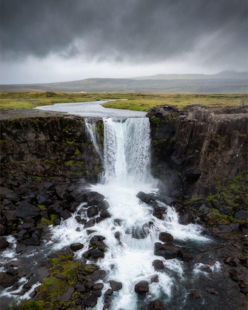 Verticaal panorama met de drone