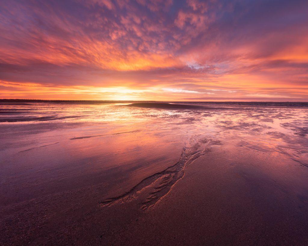 Structuren en mooie lucht