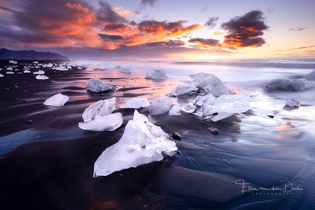 Diamond Beach – IJsland - Ellen van den Doel