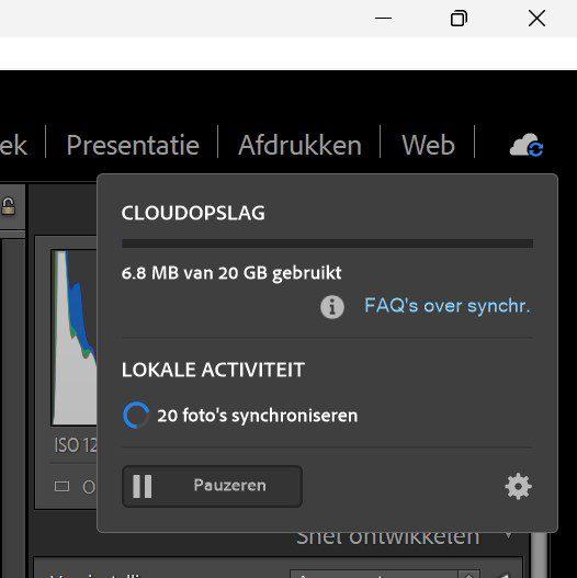 Lightroom - online verzamelingen