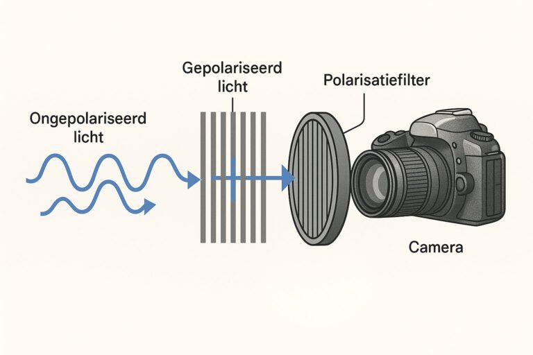 Werking polarisatie filter