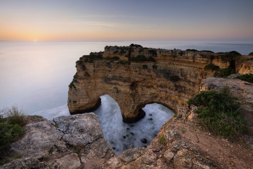 Zonsopkomst kust Algarve
